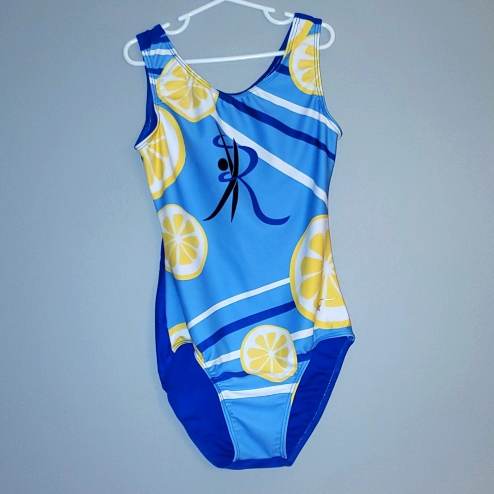River City lemons leotard destria size AS